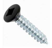 6A X 1" SQ OVAL SMS #2 REC PT.#18 BLACK  ZINC